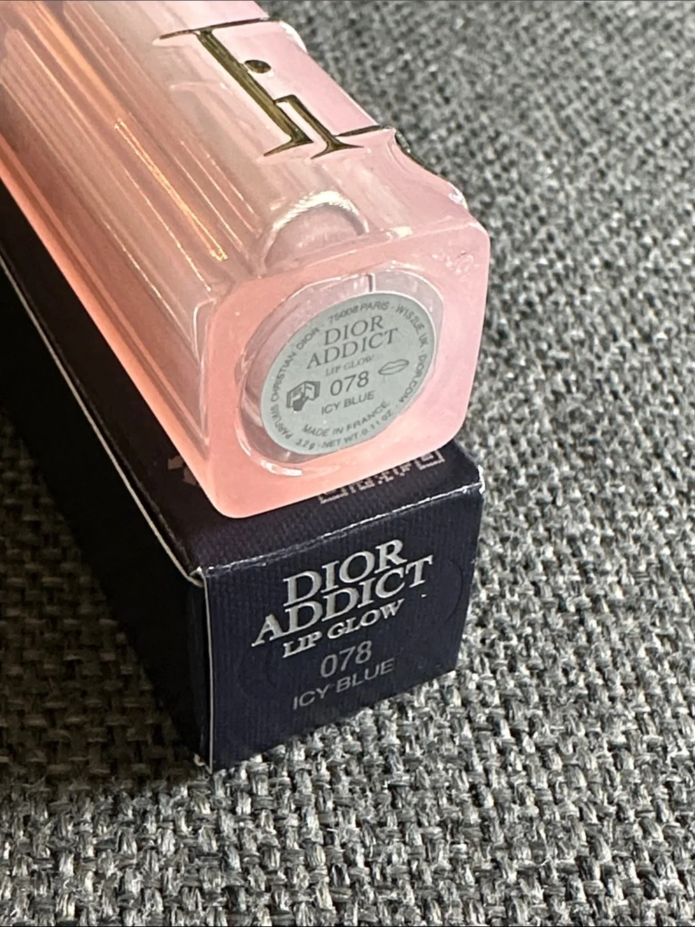 NEW Dior Addict Lip Glow Hydrating Lip Balm - 078 Icy Blue